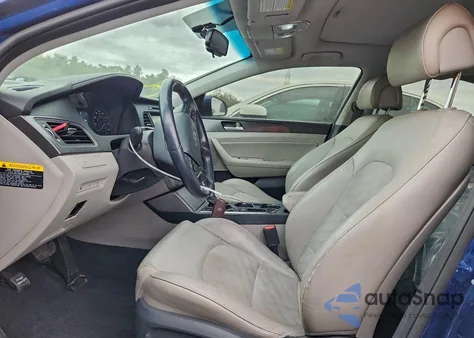 2017 Hyundai Sonata Sport из США, поврежденный, VIN 5NPE34AF8HH455118